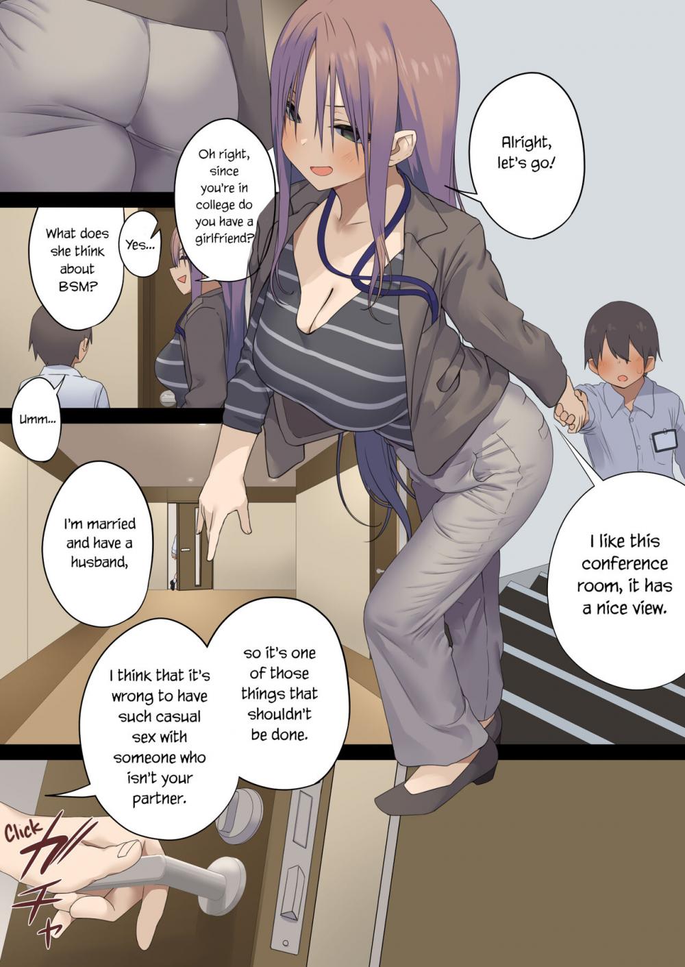 Hentai Manga Comic-Business Sex Manners-Read-5